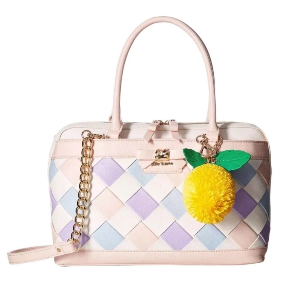 Betsy Johnson Hangbag Multiple color pink blue lavender